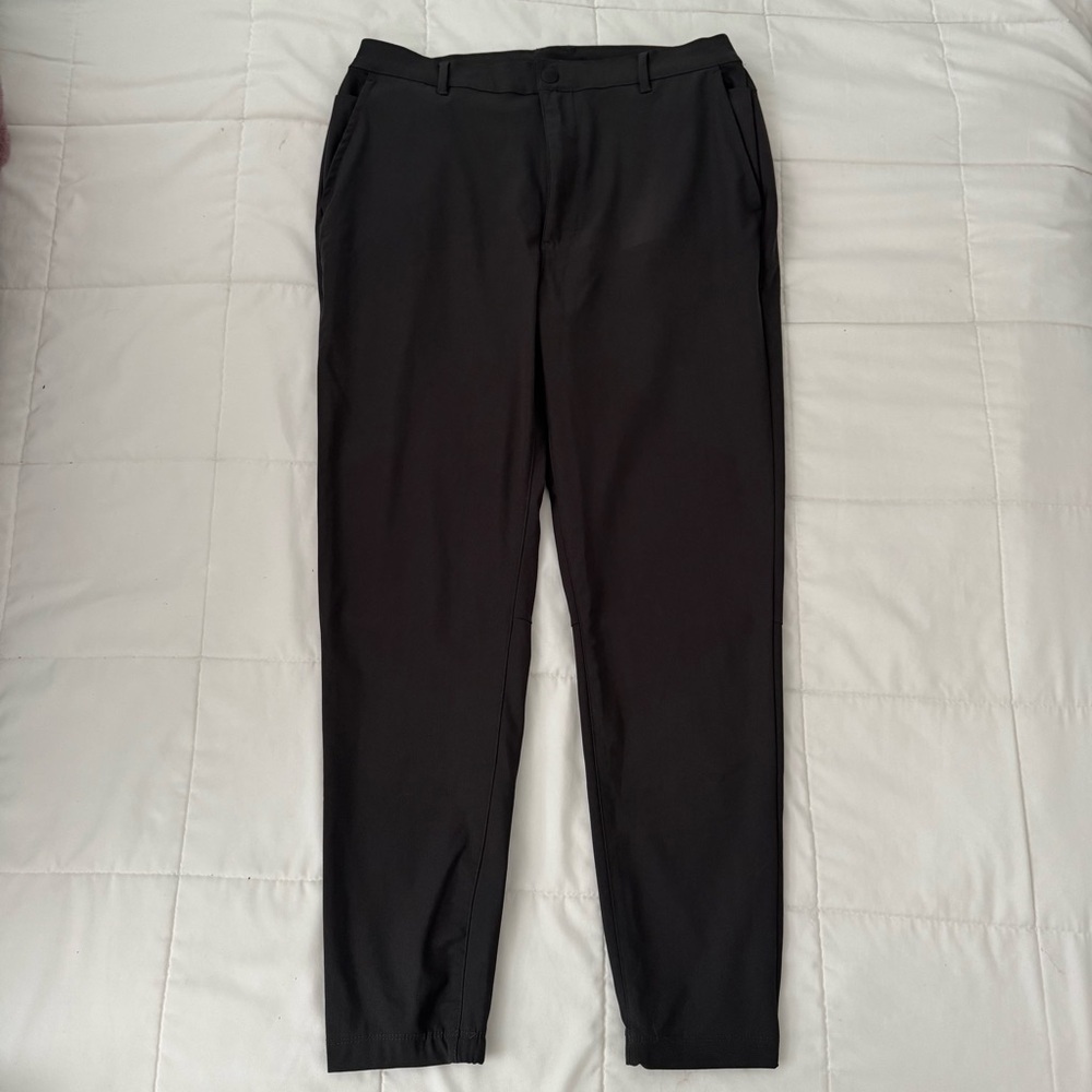 Cuts AO Jogger | Men’s Tapered Fit Pants | L | Charcoal With a Dark Green Tint
